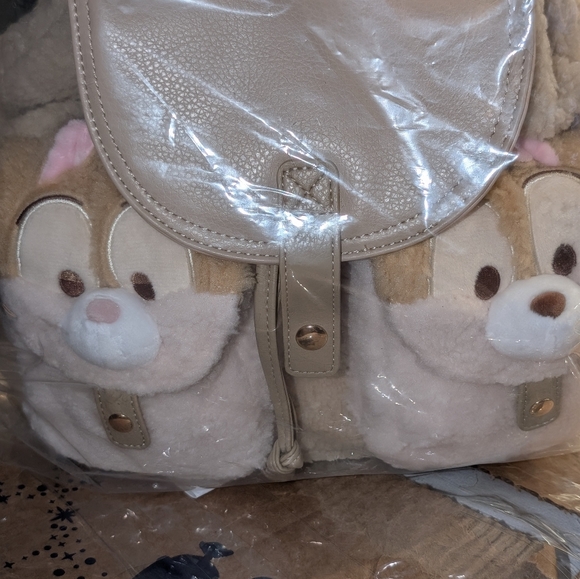 Disney Chipmunk Plush Faces Backpack - Picture 8 of 16